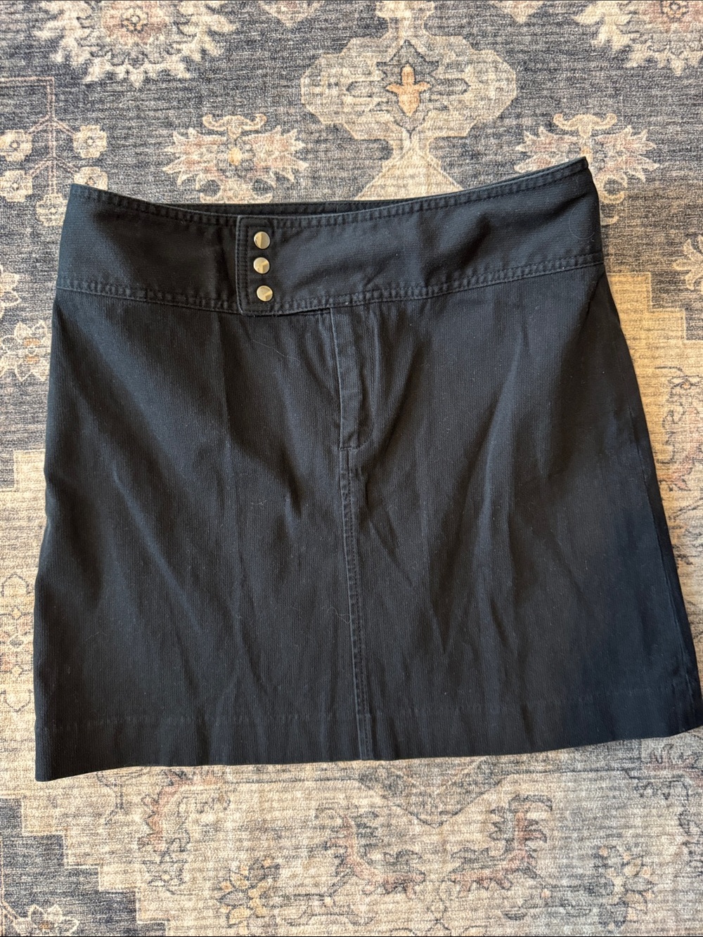 Banana Republic Black Stretch Waistband Skirt